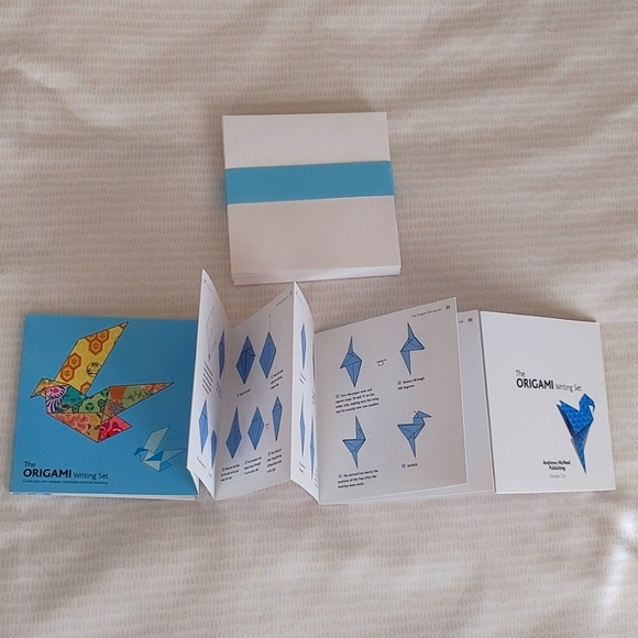 Origami paper writing stationery craft box set - new - Picture 5 of 6